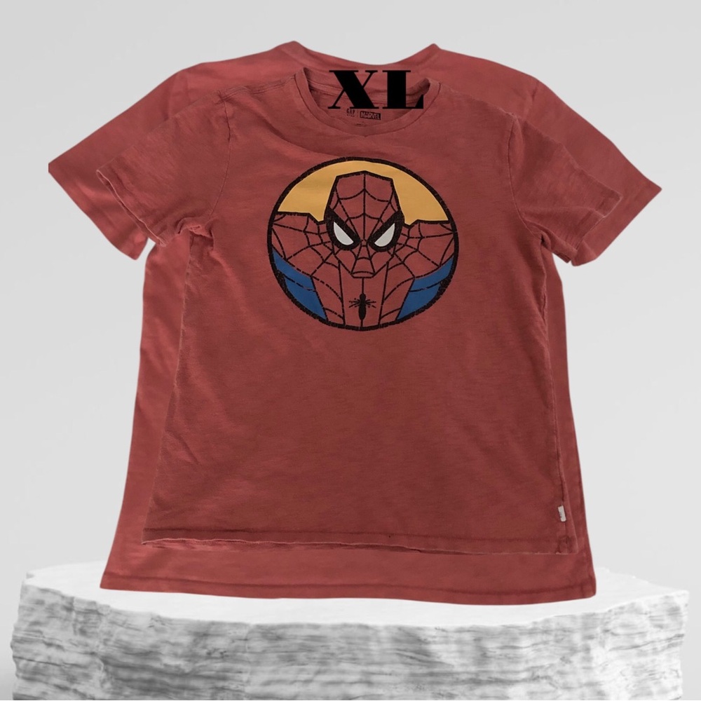GAP Red Short Sleeve Graphic Tees